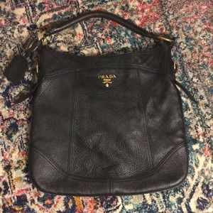 Prada Vitello Daino Hobo